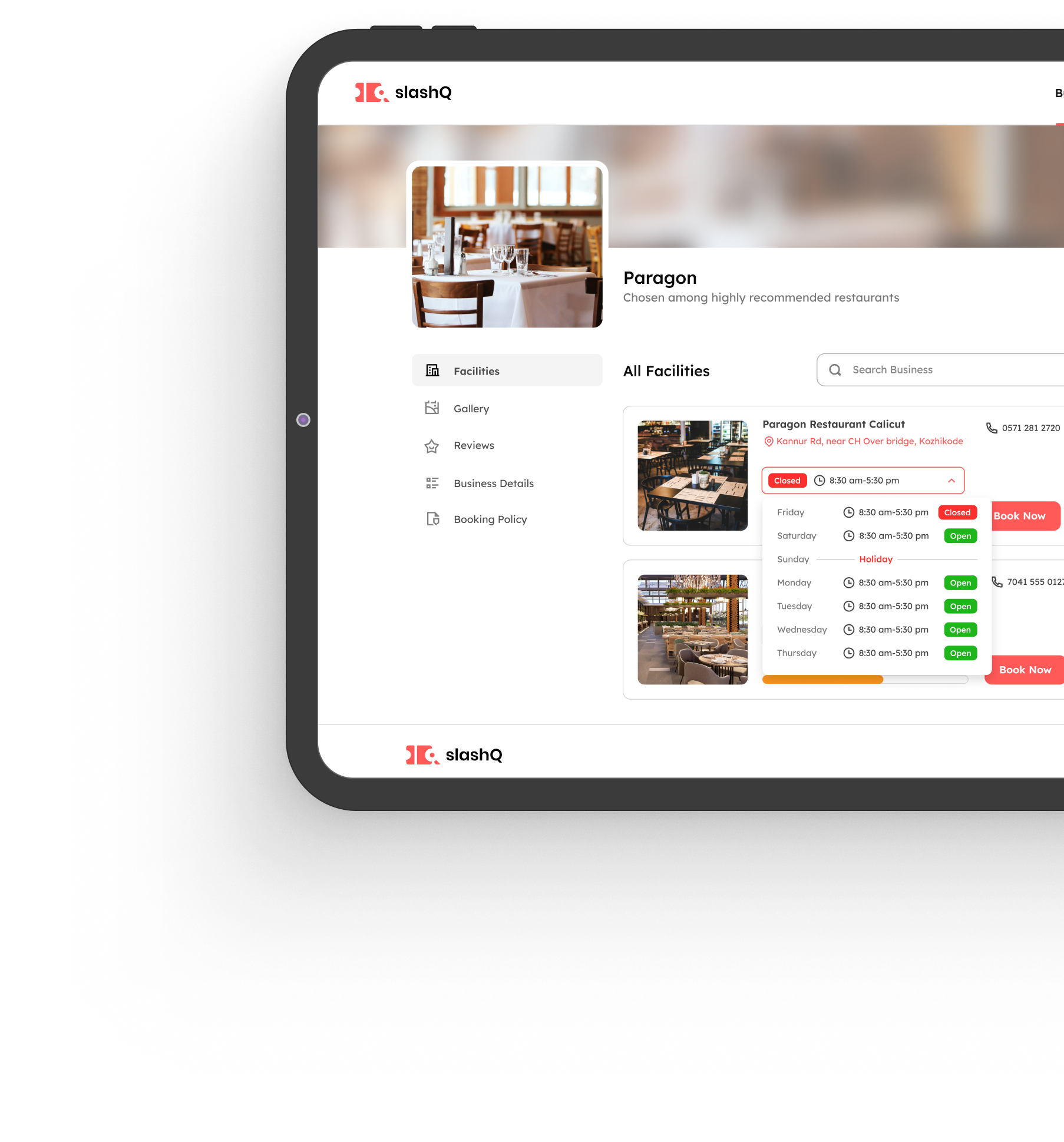 Tablet App